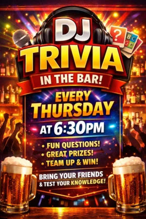Dj Trivia Flyer